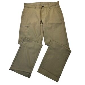 Copper & Oak Pants Mens 32x29 Tan Khaki Performance Utility Gorpcore 1897586